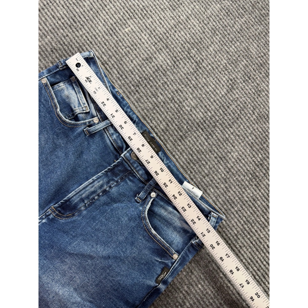 Silver Jeans Co Jeans Womens 29 Straight Leg Medium Blue Wash Denim - Picture 2 of 11